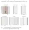Küchenunterschrank 3 Schubladen 80 cm - Weiß glänzend - Produktbild-Vorschau 5