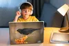 MuchoWow® Laptop Aufkleber Sticker Cover Vogel - Amsel - Produktbild-Vorschau 3