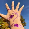 Oblique Unique Temporäre Klebetattoos Tattoo Set Herzen mit Produktbild-Vorschau 3