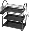 scolapiatti a 3 livelli Scolapiatti 53X25X49Cm Brunbeste Anteprima dell’immagine prodotto 1