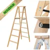 KADAX houten trap, uitschuifbaar, 2x7 treden, inklapbaar, Productafbeelding-voorbeeld 12