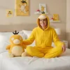 Pigiama tutina Kigurumi costume per adulti Giallo Pokemon Anteprima dell’immagine prodotto 2