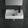 Alpenberger Badezimmer Waschbecken Klein 45 x 26 cm | Produktbild-Vorschau 2