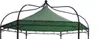 DEGAMO Ersatzdach Pavilldach Ersatzplane für Pavillon Produktbild-Vorschau 1