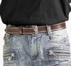 Harrys-Collection Herren Ledergürtel Büffelleder, Produktbild-Vorschau 3