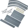 Metalowa pergola ogrodowa KADAX, 255 cm, łuk, podpora Podgląd zdjęcia produktu 4