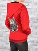 BEZLIT Jungen Sweatjacke mit Logo Print Rot 110 Produktbild-Vorschau 5
