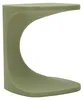 Mesita auxiliar de plástico, diseño curvo, 42x42x52 cm, Vista previa de la imagen del producto 1