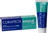 A box of Curaprox Enzycal toothpaste and a tube of the same toothpaste are displayed side-by-side on a white background. Anteprima dell’immagine prodotto