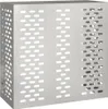 vidaXL Kryt klimatizácie strieborný 110 x 50 x 105 cm Náhľad obrázku produktu 1