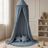 My Sweet Baby Baldachin suspendu 100% coton bleu mariée 260 Voir les images du produit 3