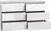 Roe Furniture | Kommode - 6 Schubladen - 140 cm - Weiß Produktbild-Vorschau 3
