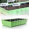 com-four® 4x Zimmergewächshaus, Multitopfplatten mit Produktbild-Vorschau 2
