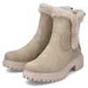 Rieker Damen Stiefeletten Beige Synthetik Größe: 41 Produktbild-Vorschau 31