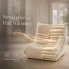 ProximaX  Teddy Sitzsack Beige Liegesessel mit Form-Schaum, Produktbild-Vorschau 7