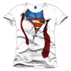 Codi T-Shirt Herren Clark Kent weiß XL Produktbild-Vorschau 6