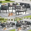 STILVORA Gartensofa L-Form für 8 Personen mit robustem Produktbild-Vorschau 3