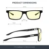 GUNNAR Gaming- und Computerbrille Vertex +1.0 Stärke - 65% Produktbild-Vorschau 2