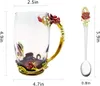 Teetasse aus Glas Rote Rose Glasklare Neuheit Glas Teetasse Produktbild-Vorschau 2