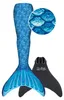Xtrem Toys & Sports FinFun Sirène Mermaids, bleu Voir les images du produit 1