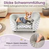 COSTWAY legowisko dla kota, sofa dla małego psa, 70x41x40 Podgląd zdjęcia produktu 4