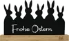 UNUS Deko Aufsteller mit Spruch Frohe Ostern aus Metall und Produktbild-Vorschau 1