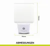 Lampes de nuit LED intégrées, lot de 2, avec prise, Voir les images du produit 15
