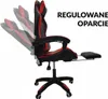 Fotel gamingowy KG104 czerwony/czarny Podgląd zdjęcia produktu 14