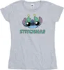 Disney - "Stitchmas" T-Shirt für Damen BI26103 (XL) (Grau) Produktbild-Vorschau 1
