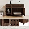 Flieks Kommode Wohnzimmerschrank Sideboard Beweglich, Produktbild-Vorschau 8