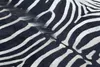 Dywan Sztuczna Skóra Bydlęca, Zebra G5128-1 Biało-czarna Podgląd zdjęcia produktu 5