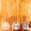 KRUMAD Tenda luminosa a LED 3x3m - 300 LED bianchi caldi Anteprima dell’immagine prodotto 3