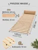 Lermowood Rollrost 120 x 200cm (20 Latten) - Extrem stabil, Produktbild-Vorschau 3