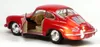 Porsche 356B Carrera 2 rot Modellauto ca. 12 cm Produktbild-Vorschau 4
