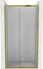 Mexen Apia Porte de douche pliante 125 cm, transparente, or Voir les images du produit 1