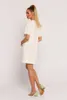 Made of Emotion Damenkleid in A-Linie Pebhar M788 cremig S Produktbild-Vorschau 4