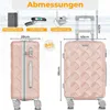 KESSER® Reisekoffer | Koffer ABS Hartschalenkoffer mit Produktbild-Vorschau 2