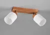 Reflektor spot ASSAM jasne drewno-biała 2xE14x25W drewno Podgląd zdjęcia produktu 9
