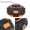 A collage of images showing a trimmer head for a lawn trimmer. Podgląd zdjęcia produktu