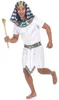 Costume da faraone da uomo bianco-oro-blu - M Anteprima dell’immagine prodotto 4