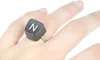 Buchstaben Ring U Vintage Schreibmaschinentaste Miniblings Produktbild-Vorschau 3