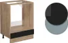 Herdumbauschrank Vicco R-Line Schwarz Hochglanz 60 cm AP Produktbild-Vorschau 5