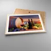 Gerahmtes Poster - Rahmen in heller Eiche - Wein Weinberg Produktbild-Vorschau 3