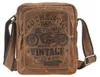 Greenburry Umhängetasche Leder 22x24cm Damen Herren Produktbild-Vorschau 1