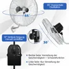 COSTWAY Ventilateur mural industriel 56cm, Ventilateur 85° Voir les images du produit 6