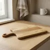 Tavola di quercia con manico GRANDE per tagliare e servire Anteprima dell’immagine prodotto 4