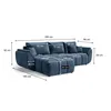 EZIMPAZ Schlafsofa CALVANI, Ecksofa Gesteppt mit Produktbild-Vorschau 7