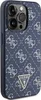 Guess 4G Dreieck Metall Logo Etui Für Iphone 15 Pro - Blau Produktbild-Vorschau 4