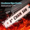 Bürstenlose Mini-Kettensäge, 6+8 Zoll Stromkettensäge, Produktbild-Vorschau 5