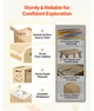 SucceBuy Montessori-Tisch- und Stuhlset aus Holz, Produktbild-Vorschau 5